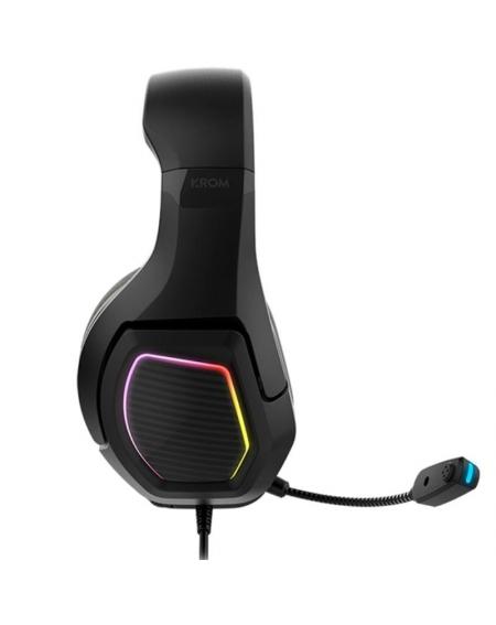 Auriculares Gaming con Micrófono Krom Kopa 7.1/ USB 2.0/ Negros