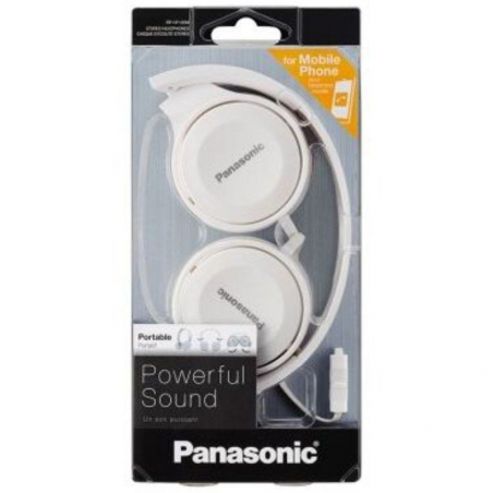 Auriculares Panasonic RP-HF100ME/ con Micrófono/ Jack 3.5/ Blancos