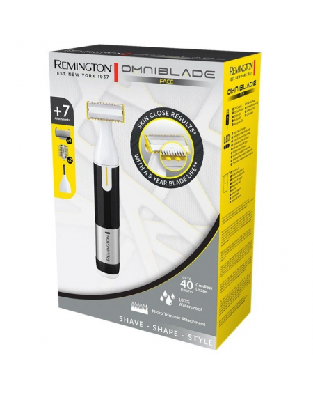 Recortadora Remington Omniblade Face/ con Batería/ 7 Accesorios