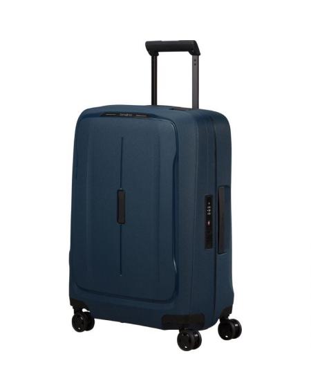 Maleta de Cabina Samsonite Essens Spinner 55cm/ 55x40x20cm/ 4 Ruedas/ Azul Medianoche