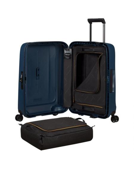 Maleta de Cabina Samsonite Essens Spinner 55cm/ 55x40x20cm/ 4 Ruedas/ Azul Medianoche