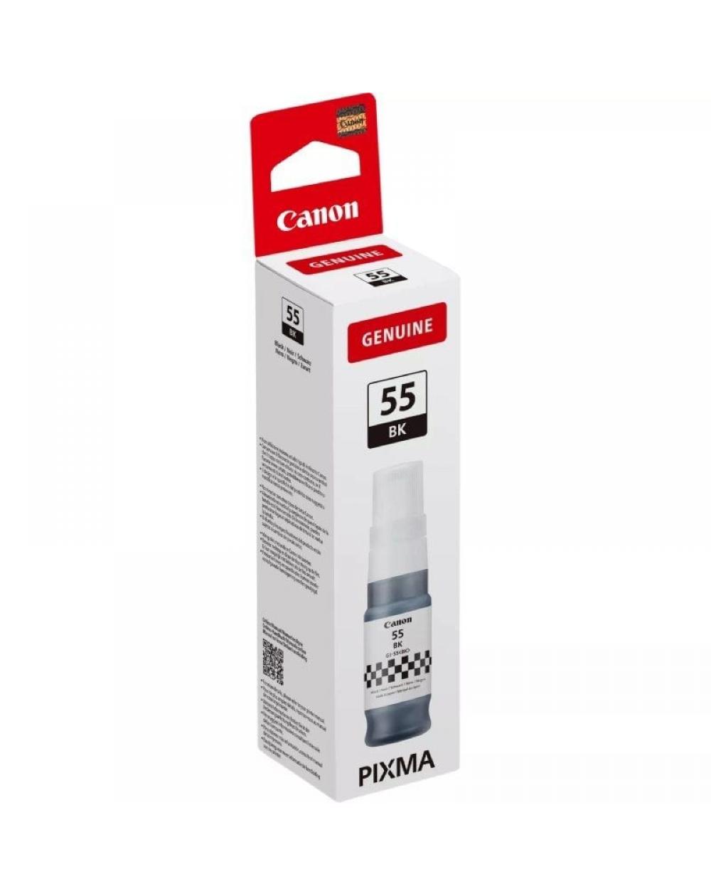 Botella de Tinta Original Canon GI-55/ Negro