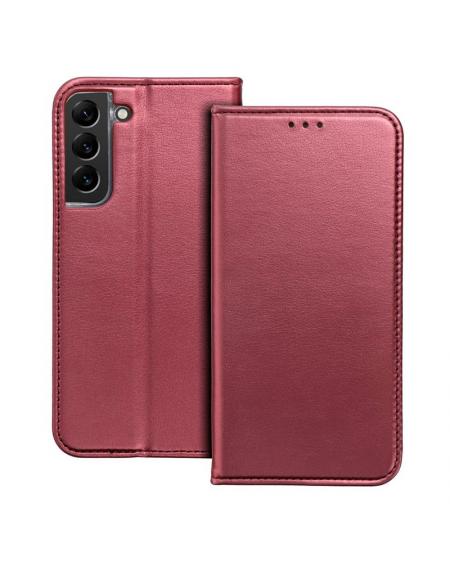 Funda COOL Flip Cover para Xiaomi Redmi 13C / 13C 5G / Poco C65 Liso Burgundy