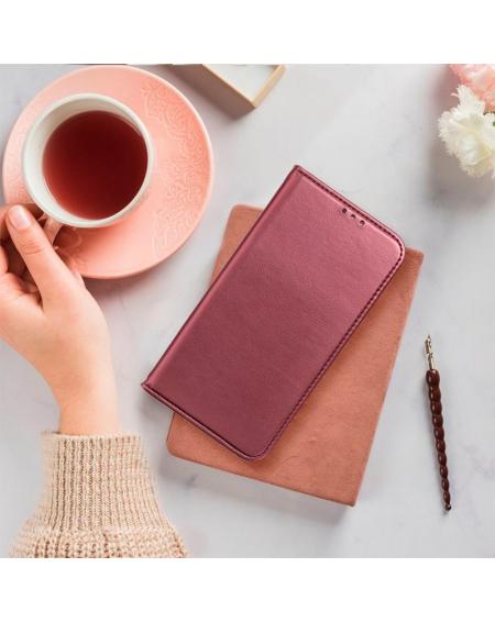 Funda COOL Flip Cover para Xiaomi Redmi 13C / 13C 5G / Poco C65 Liso Burgundy