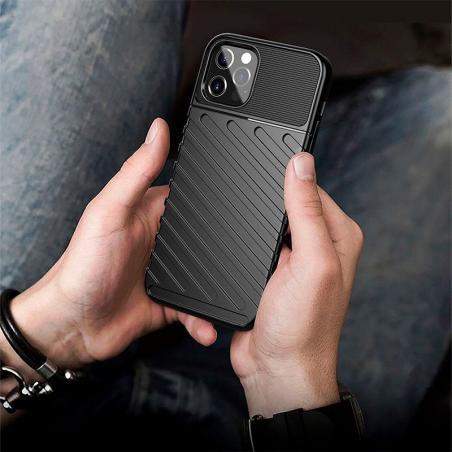 Carcasa COOL para Xiaomi Redmi 13C / 13C 5G / Poco C65 Thunder Negro