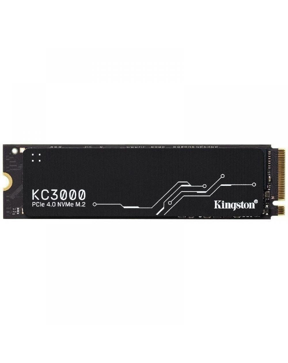 Disco SSD Kingston KC3000 2TB/ M.2 2280 PCIe 4.0/ con Disipador de Calor/ Full Capacity