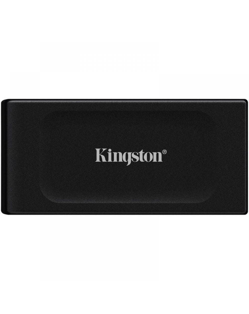 Disco Externo SSD Kingston XS1000 2TB/ USB 3.2/ Negro