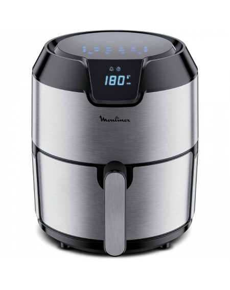 Freidora por Aire / Sin Aceite Moulinex Easy Fry Deluxe/ 1500W/ Capacidad 4.2L