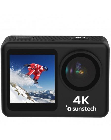 Cámara Digital Deportiva Sunstech Adventure 4K/ 16MP/ Ángulo de visión 170º/ Negra