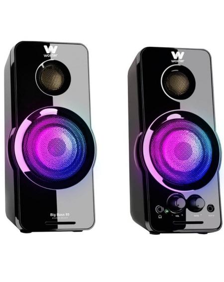 Altavoces Woxter Big Bass 95 RGB/ 20W/ 2.0