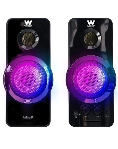 Altavoces Woxter Big Bass 95 RGB/ 20W/ 2.0