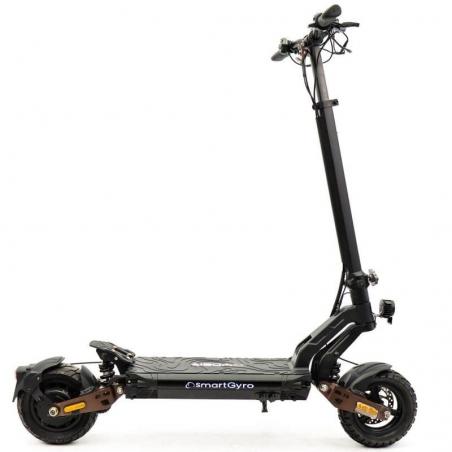 Patinete Eléctrico SmartGyro Ryder Certificado/ Motor 1000W/ Ruedas 10'/ 25km/h/ Autonomía 75km