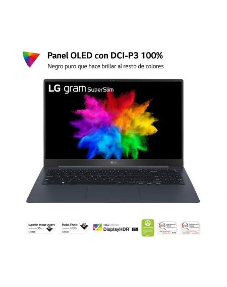 Portátil LG Gram 15Z90ST-G.AD75B Intel Core Ultra 7-155H/ 32GB/ 512GB SSD/ 15'/ Win11