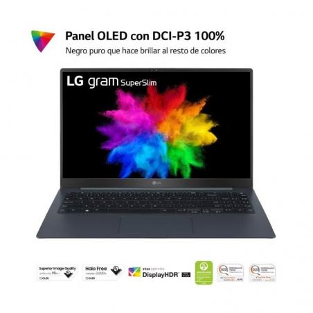 Portátil LG Gram 15Z90ST-G.AD75B Intel Core Ultra 7-155H/ 32GB/ 512GB SSD/ 15'/ Win11