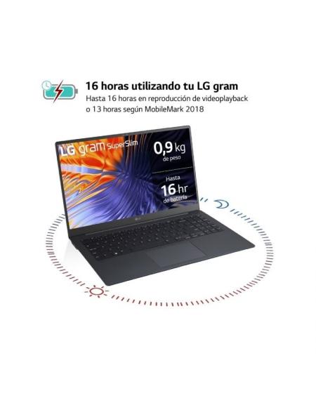 Portátil LG Gram 15Z90ST-G.AD75B Intel Core Ultra 7-155H/ 32GB/ 512GB SSD/ 15'/ Win11