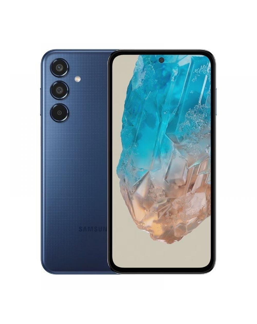 Smartphone Samsung Galaxy M35 6GB/ 128GB/ 6.6'/ 5G/ Azul Oscuro