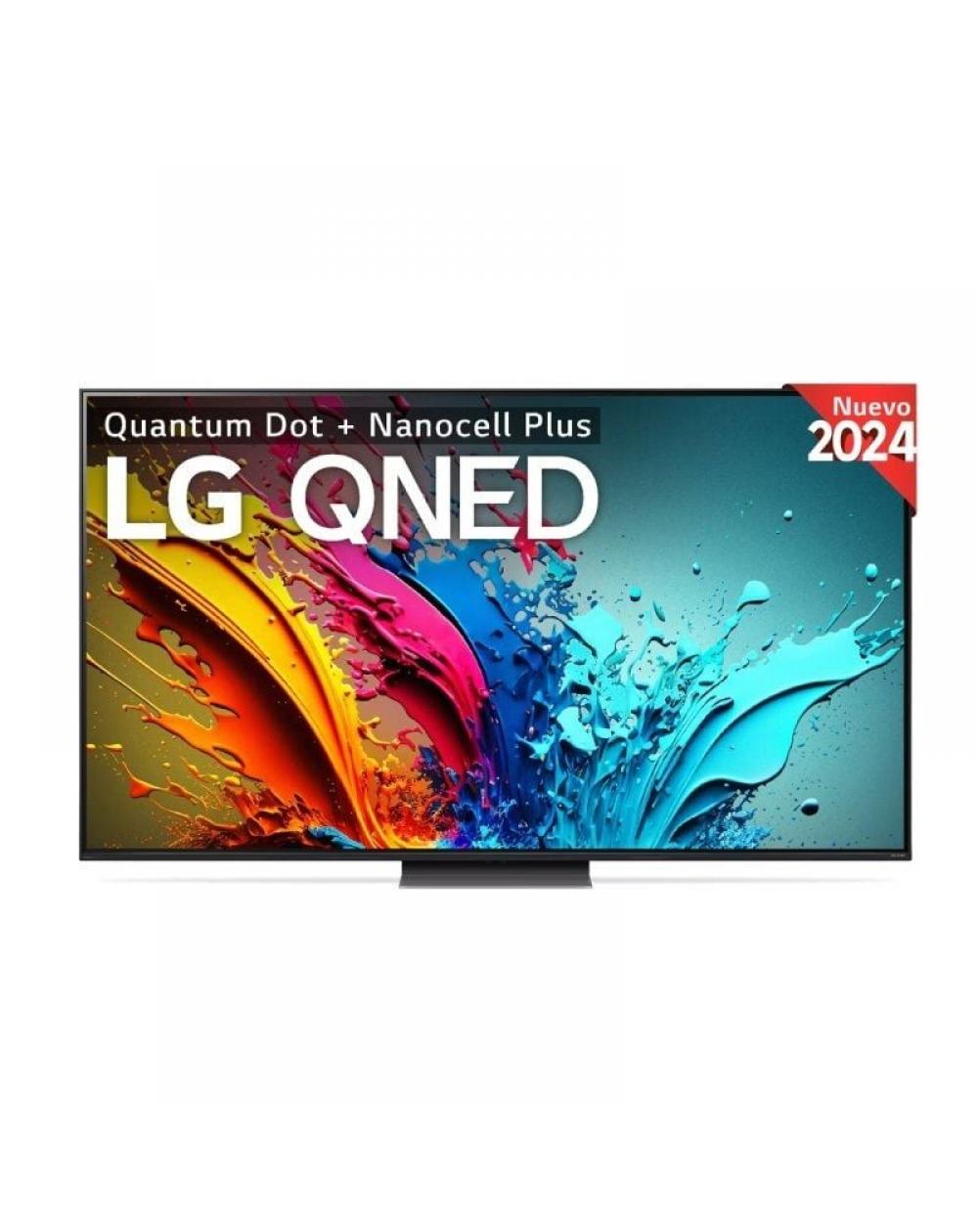 Televisor LG QNED 55QNED87T6B 55'/ Ultra HD 4K/ Smart TV/ WiFi