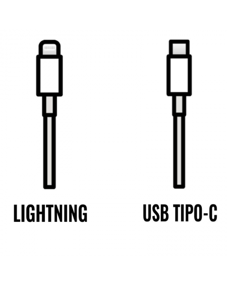 Cable Apple USB-C a Lightning/ 2m