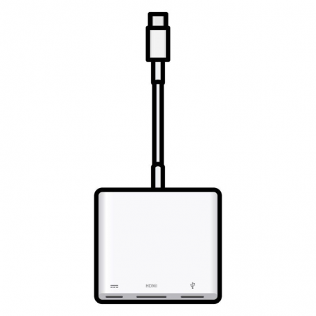 Adaptador usb-c digital Av Multiport Macbook v3 MW5M3ZM/A