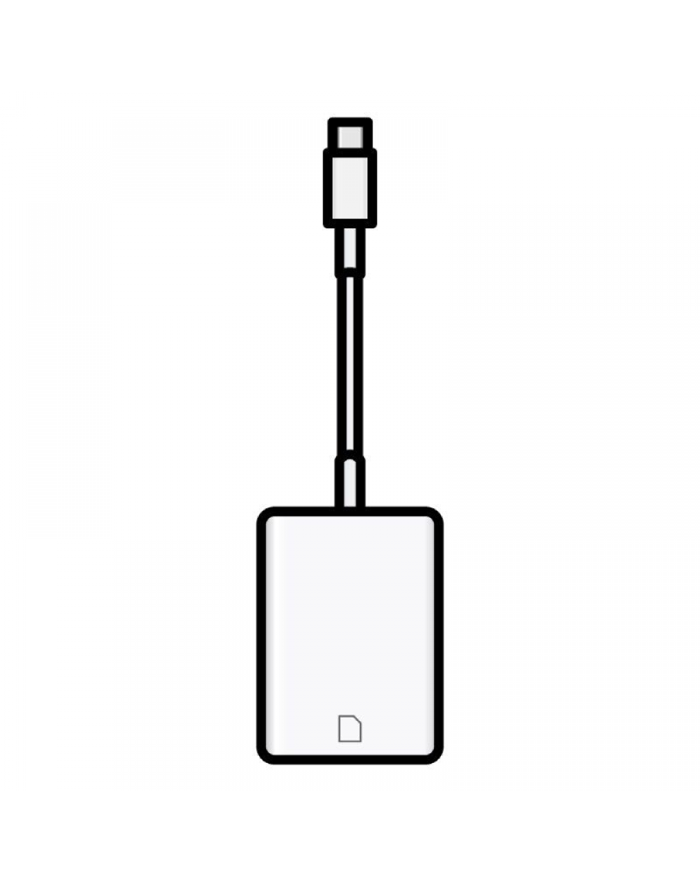 Apple Adaptador usb-c a tarjeta sd V2 MW653ZM/A