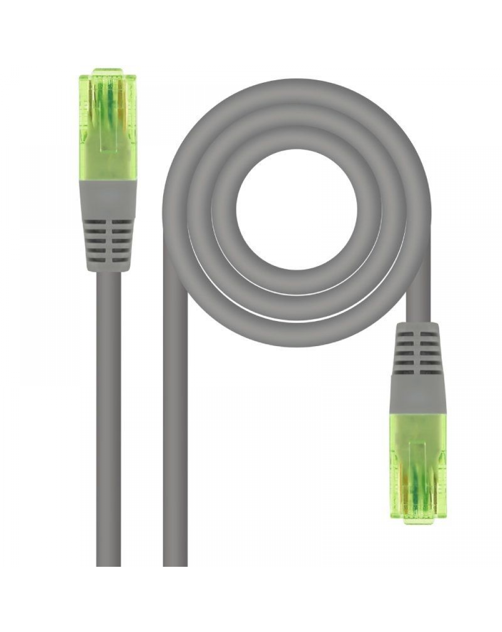 Cable de Red RJ45 UTP Nanocable 10.20.1400 Cat.6/ 50cm/ Gris