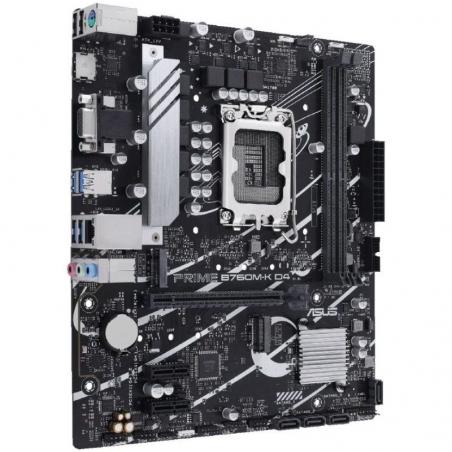 Placa Base Asus PRIME B760M-K D4 Socket 1700/ Micro ATX