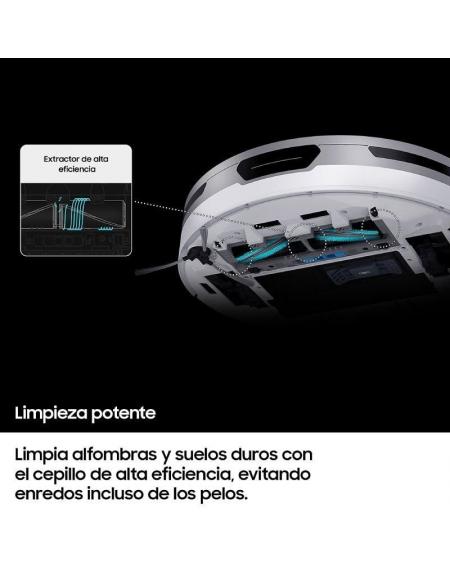 Robot Aspirador Samsung Jet Bot/ Autonomía 1.5h/ control por WiFi/ Blanco