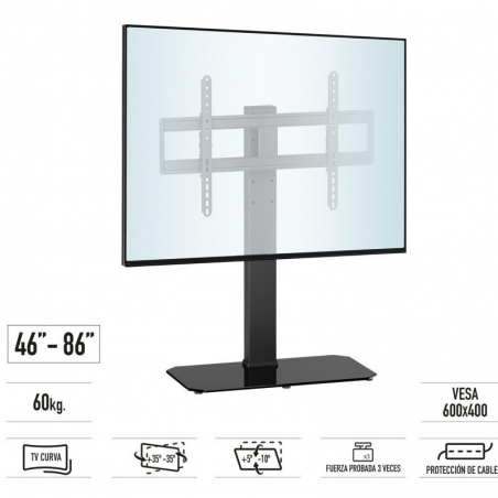 Soporte de Mesa TM Electrón TMSLC424 para TV de 46-86'/ hasta 60kg