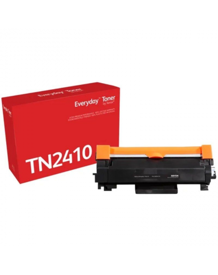 Tóner compatible Xerox 006R04791 compatible con Brother TN2410/ 1200 páginas/ Negro