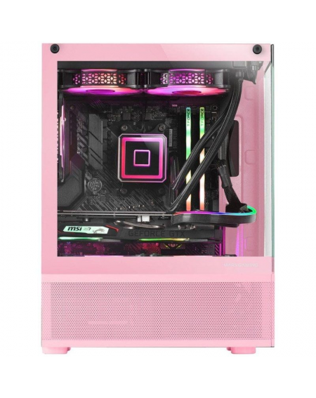 Caja Gaming Minitorre Mars Gaming MC-SE/ Rosa