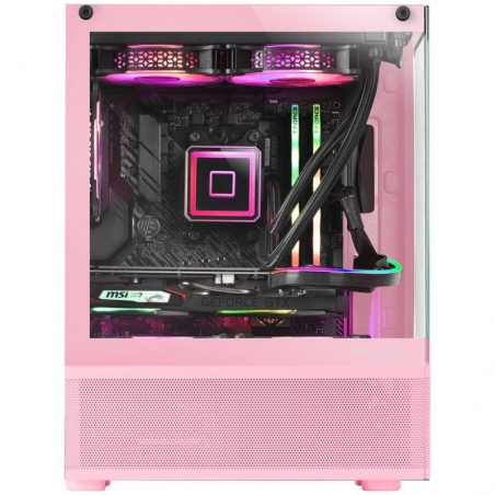 Caja Gaming Minitorre Mars Gaming MC-SE/ Rosa