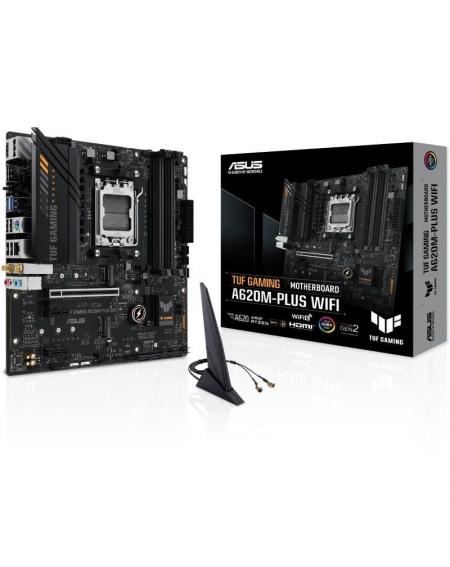 Placa Base Asus TUF GAMING A620M-PLUS WiFi Socket AM5/ Micro ATX