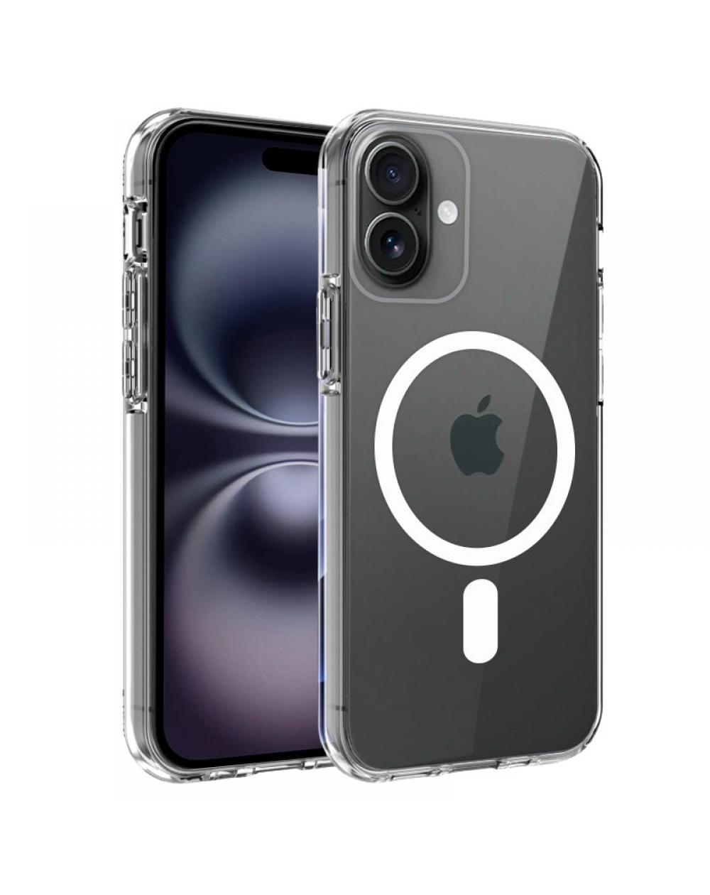 Carcasa COOL para iPhone 16 Magnética Transparente