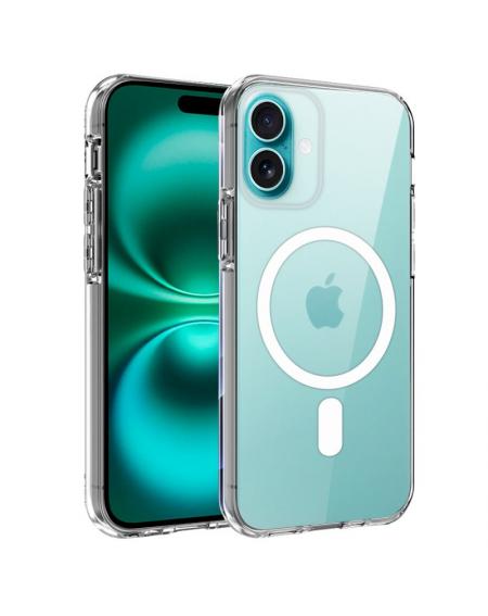 Carcasa COOL para iPhone 16 Plus Magnética Transparente