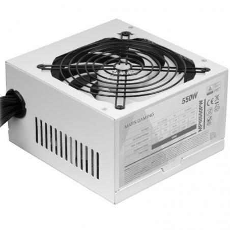 Fuente de Alimentación Mars Gaming MPIII550P/ 550W/ Ventilador 12cm