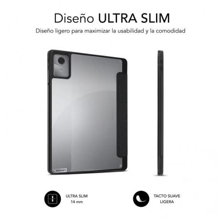 Funda Subblim Clear Shock Case CST-5SC130 para Tablet Lenovo M11 de 11'/ Negra