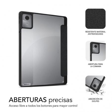 Funda Subblim Clear Shock Case CST-5SC130 para Tablet Lenovo M11 de 11'/ Negra