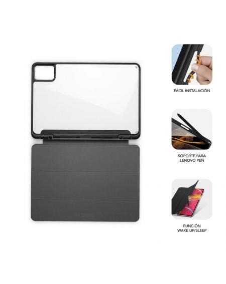 Funda Subblim Clear Shock Case CST-5SC130 para Tablet Lenovo M11 de 11'/ Negra