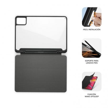 Funda Subblim Clear Shock Case CST-5SC130 para Tablet Lenovo M11 de 11'/ Negra