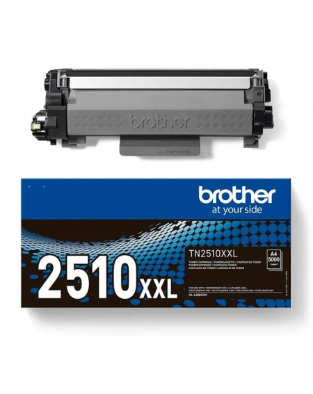 Tóner Original Brother TN2510XXL Alta Capacidad/ Negro