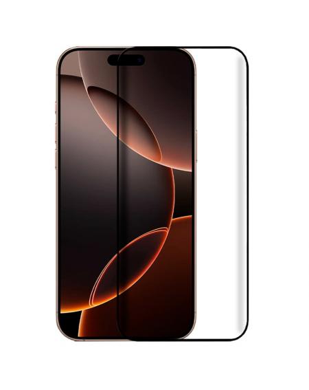 Protector Pantalla Cristal Templado COOL para iPhone 16 Pro Max (FULL 3D Negro)