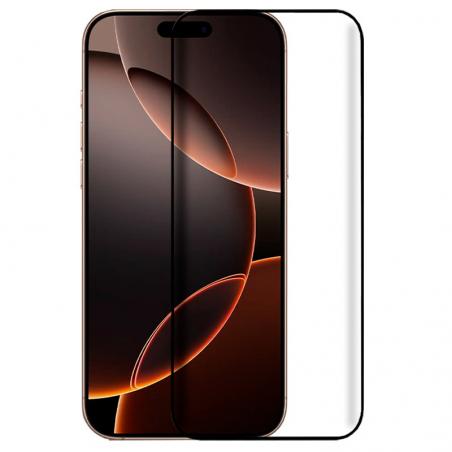 Protector Pantalla Cristal Templado COOL para iPhone 16 Pro Max (FULL 3D Negro)