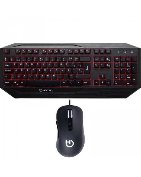 Pack Gaming Hiditec PAC010036/ Teclado Gaming GK200 + Ratón Blitz