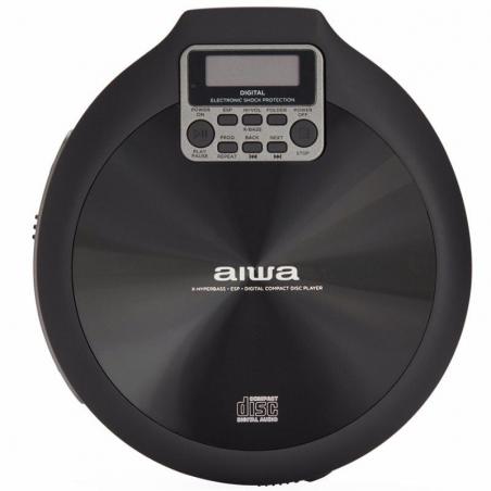 Reproductor de CD/CDR/MP3 Aiwa Walk PCD-810BK/ Negro