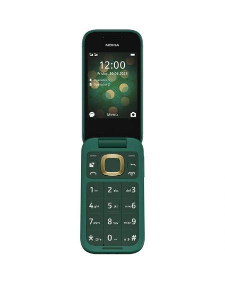 Teléfono Móvil Nokia 2660 Flip/ Verde