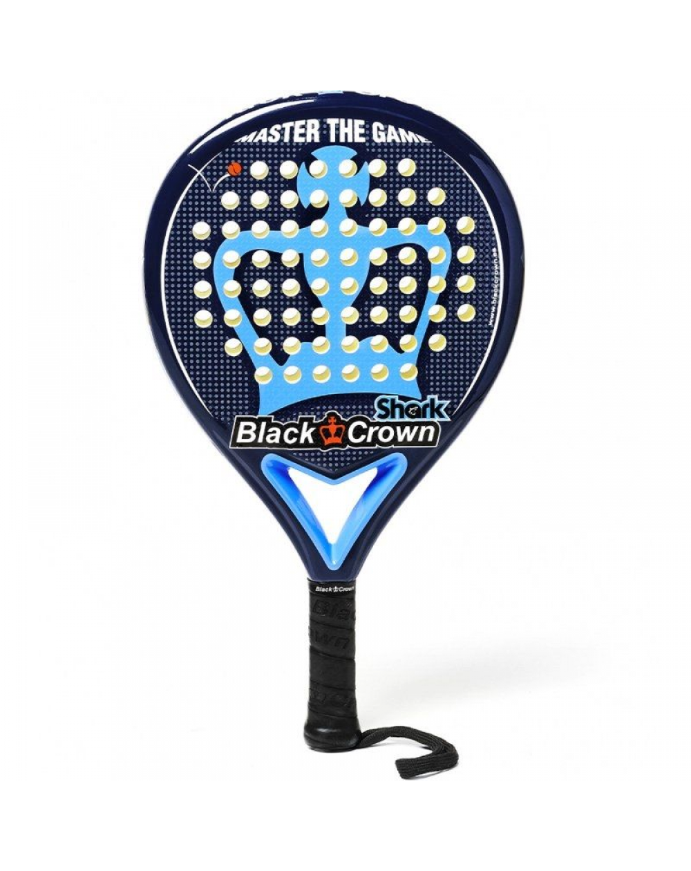 Pala de Pádel Black Crown Shark/ Azul