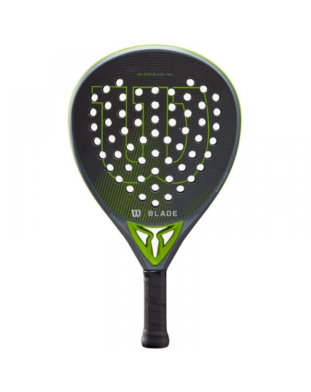 Pala de Pádel Wilson Blade Pro V2/ Negra y Verde