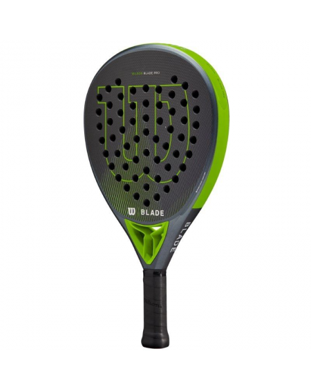 Pala de Pádel Wilson Blade Pro V2/ Negra y Verde