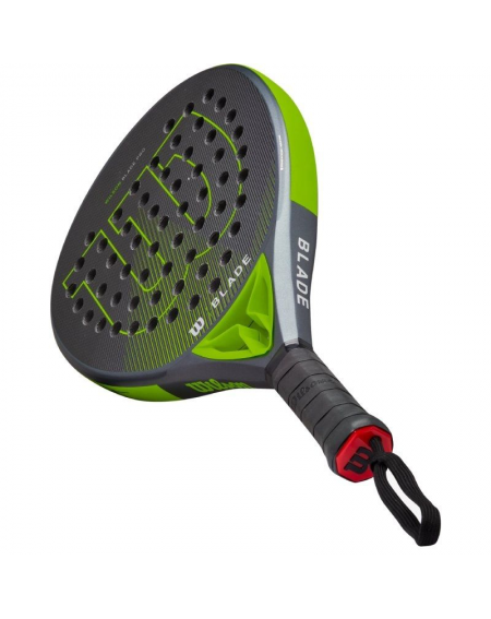 Pala de Pádel Wilson Blade Pro V2/ Negra y Verde