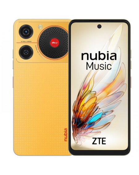 Smartphone ZTE Nubia Music 4GB/ 128GB/ 6.6'/ Naranja